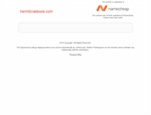 Tablet Screenshot of hermitcrabbook.com